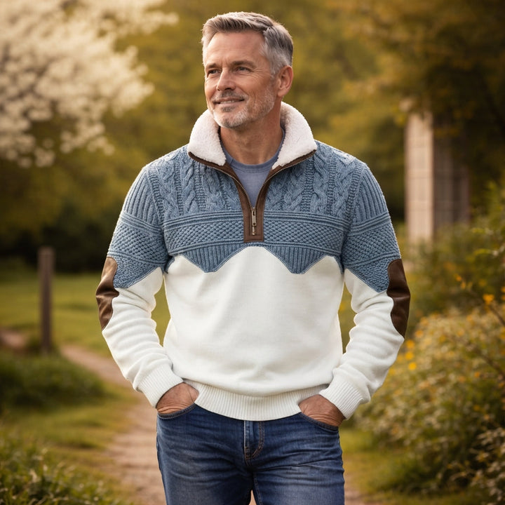 Arthur Half-Zip Heritage Jumper