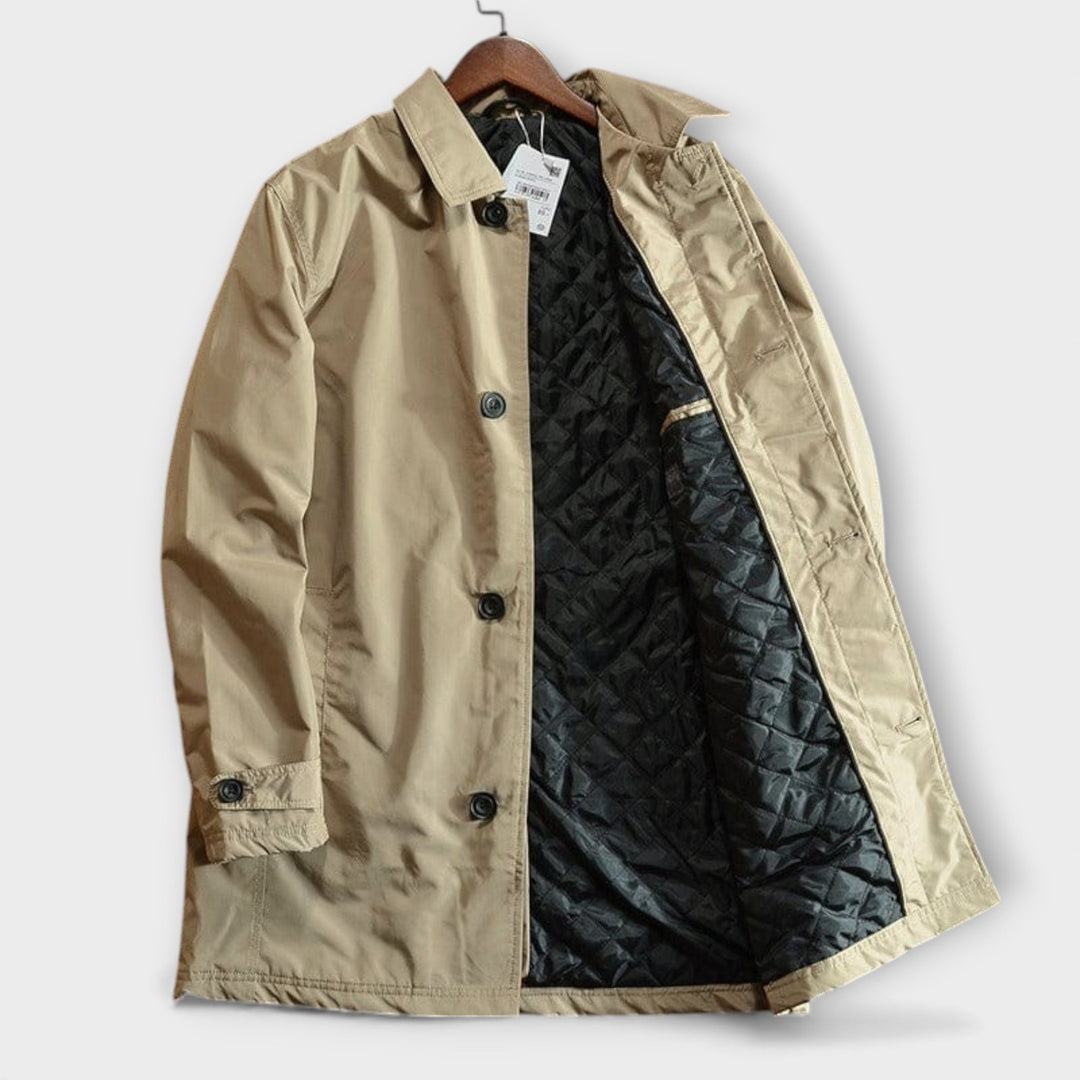 MARLOW LIGHTWEIGHT WEATHERPROOF COAT | RELIABLE WARMTH FOR UNPREDICTABLE DAYS