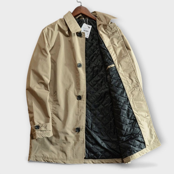 MARLOW LIGHTWEIGHT WEATHERPROOF COAT | RELIABLE WARMTH FOR UNPREDICTABLE DAYS