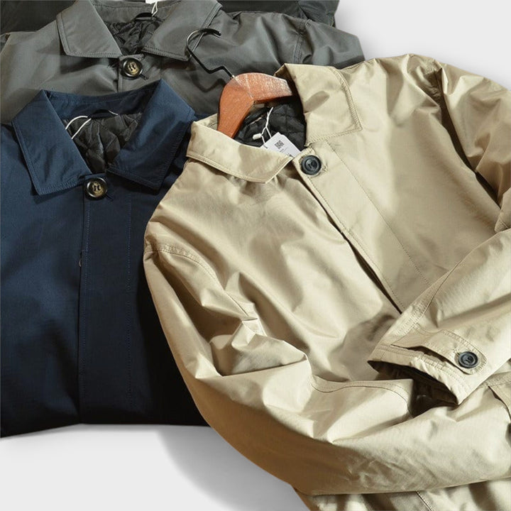 MARLOW LIGHTWEIGHT WEATHERPROOF COAT | RELIABLE WARMTH FOR UNPREDICTABLE DAYS