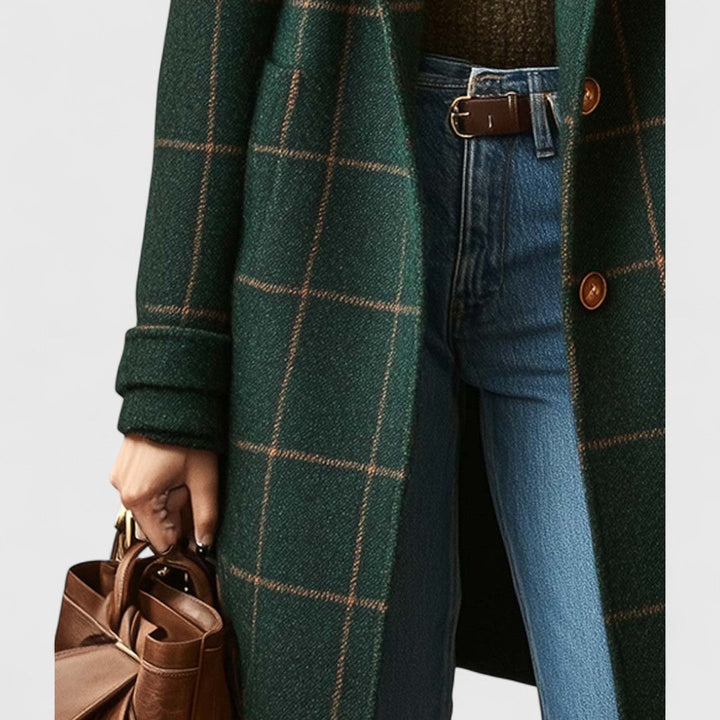 Sally – Classic Check Coat