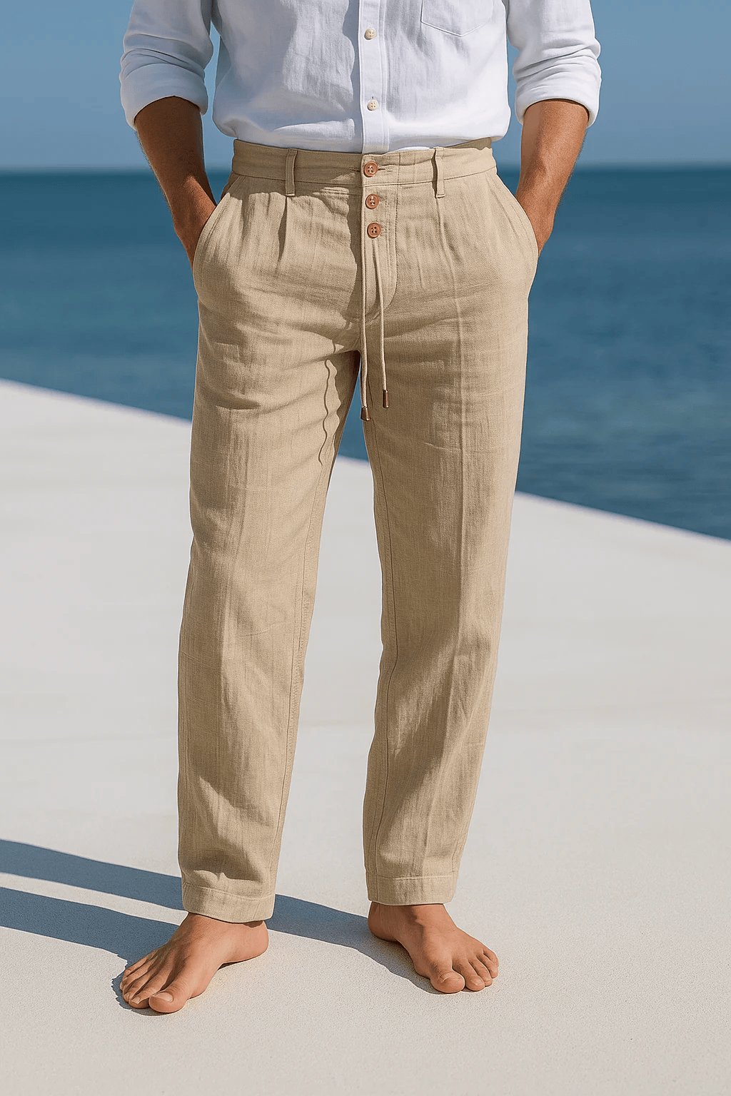 Aldous | The Relaxed Pleated Front Trouser