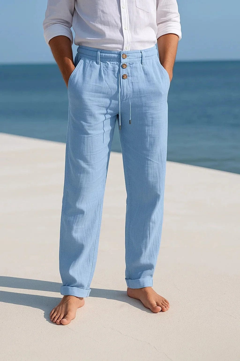 Aldous | The Relaxed Pleated Front Trouser
