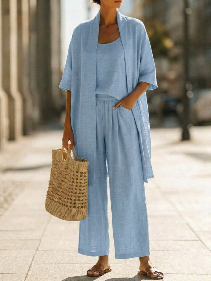 Winifred | The Relaxed Linen-Look Two-Piece