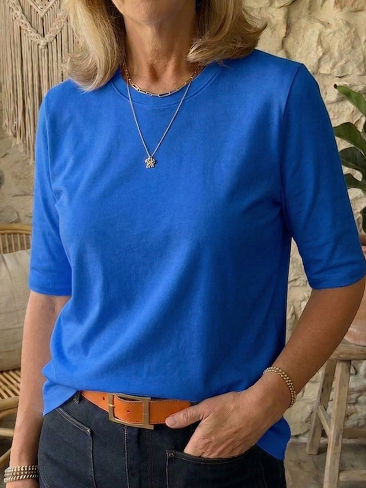 Clara | Classic Cotton-Feel T-Shirt