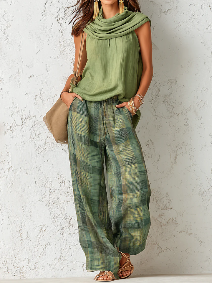 Georgina | The Blouse and Trousers