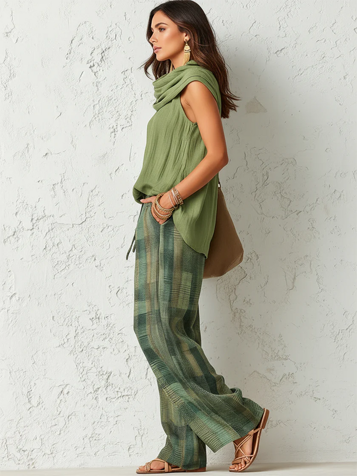 Georgina | The Blouse and Trousers