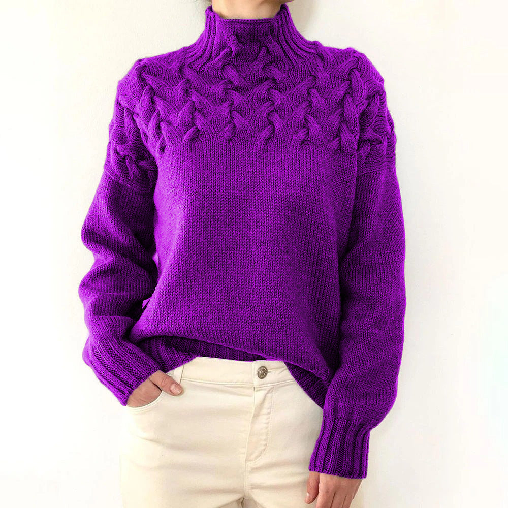 CHARLENE | COMFY TURTLENECK SWEATER