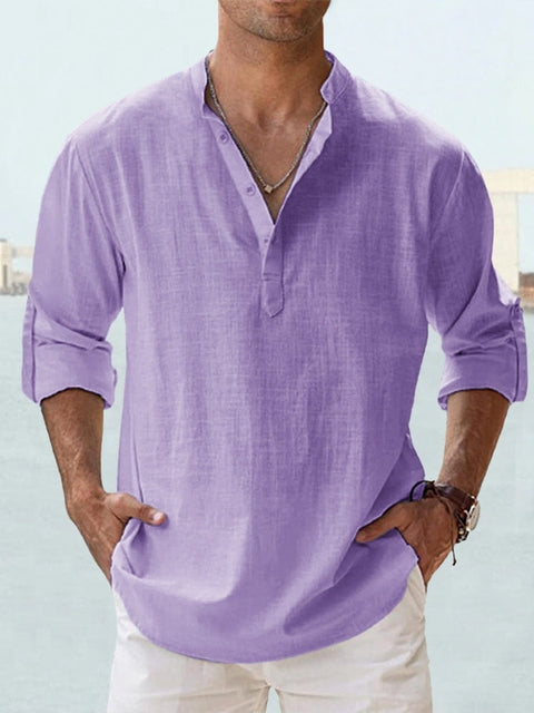 Stafford | The Relaxed Open-Collar Shirt