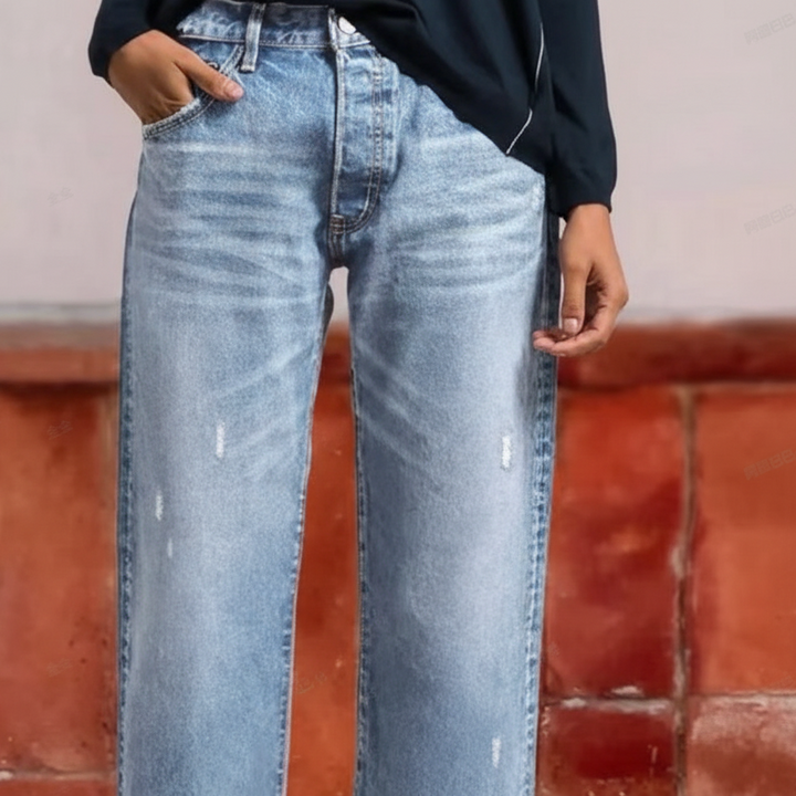 Harriet | The Cropped Straight-Leg Jean