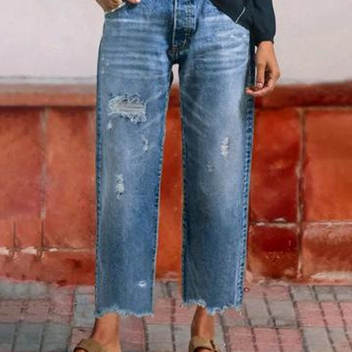 Harriet | The Cropped Straight-Leg Jean