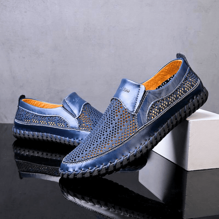 Hugh | The Textured Slip On Shoe
