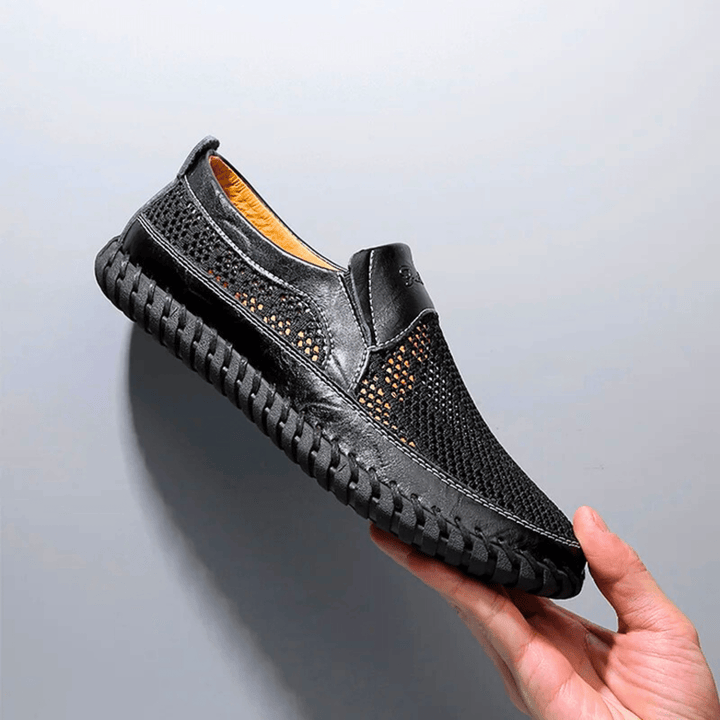 Hugh | The Textured Slip On Shoe