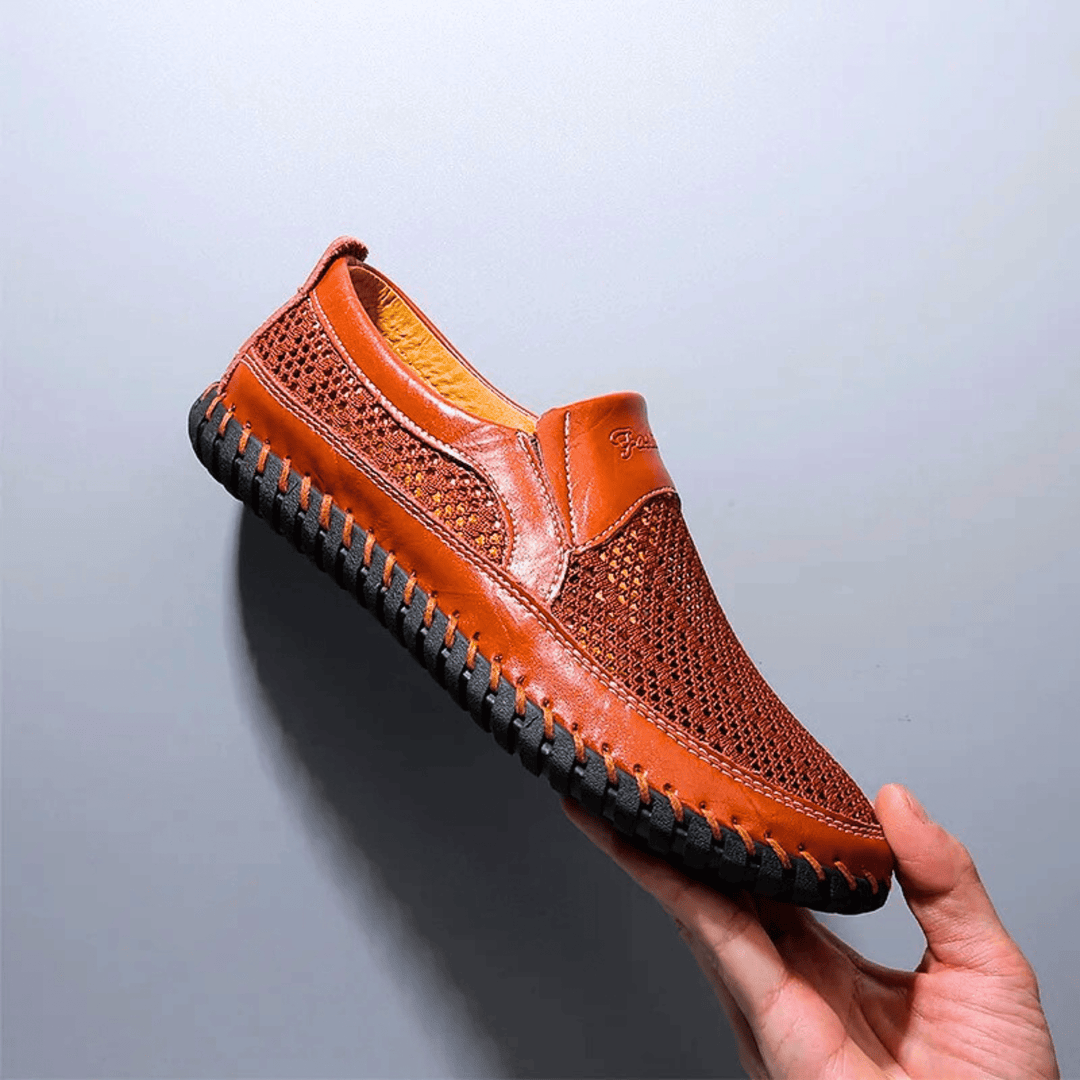 Hugh | The Textured Slip On Shoe