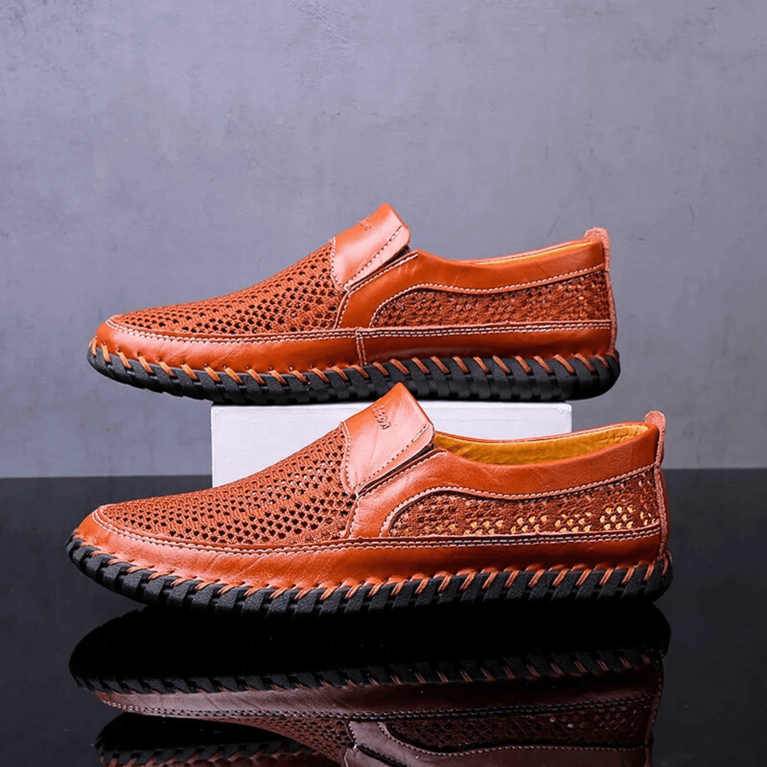 Hugh | The Textured Slip On Shoe