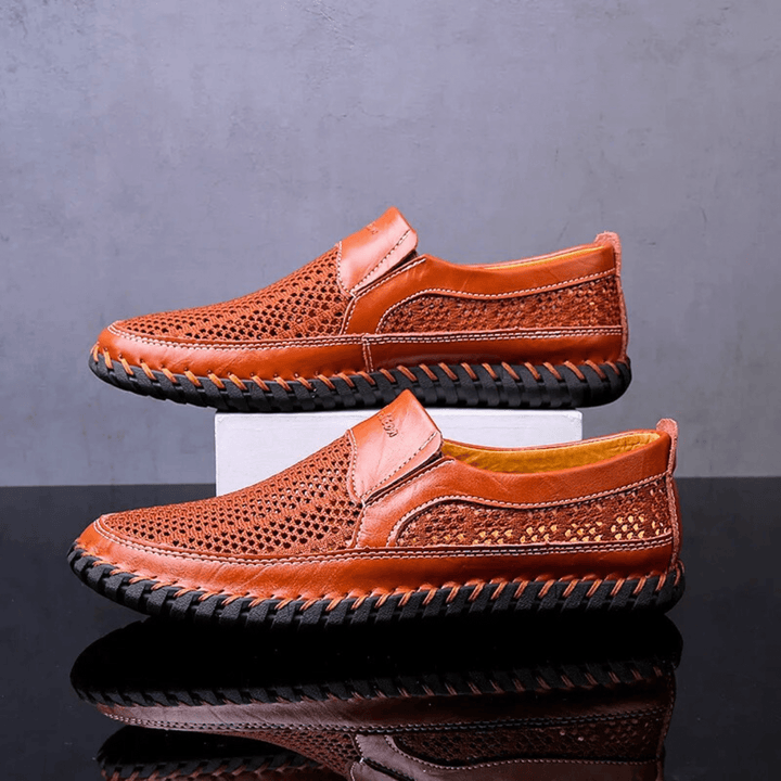 Hugh | The Textured Slip On Shoe