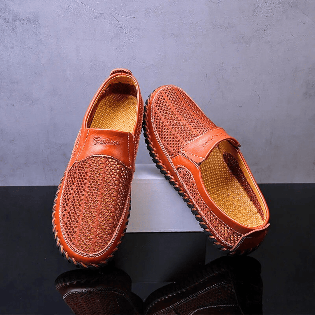 Hugh | The Textured Slip On Shoe