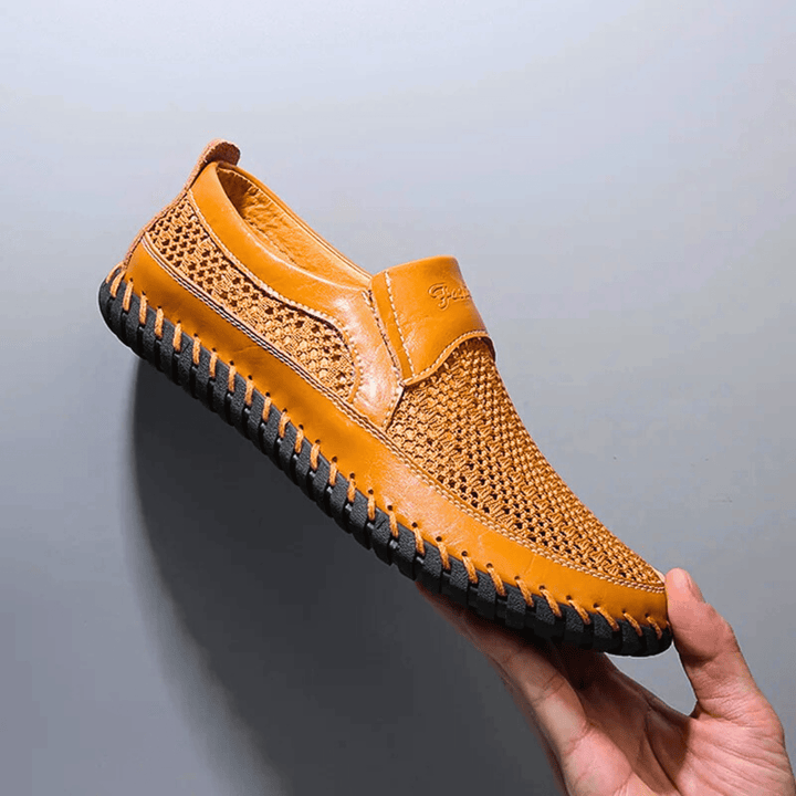 Hugh | The Textured Slip On Shoe