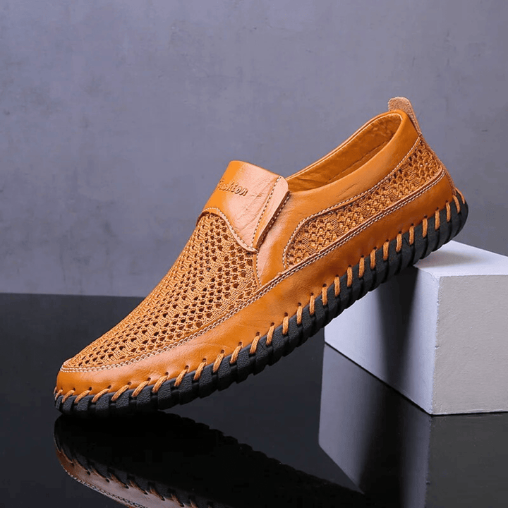 Hugh | The Textured Slip On Shoe