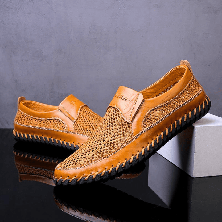 Hugh | The Textured Slip On Shoe